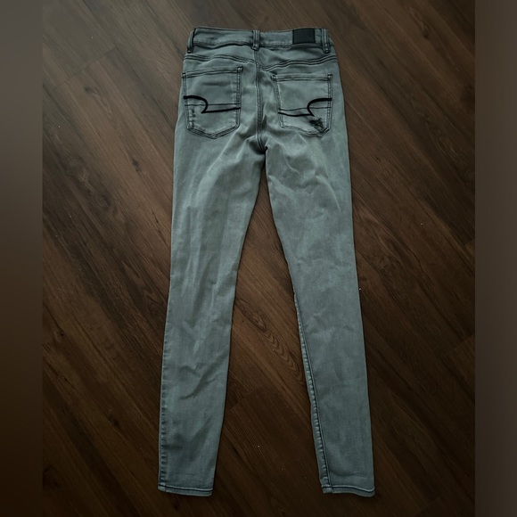 Gray Ripped Jeans - Picture 2 of 3